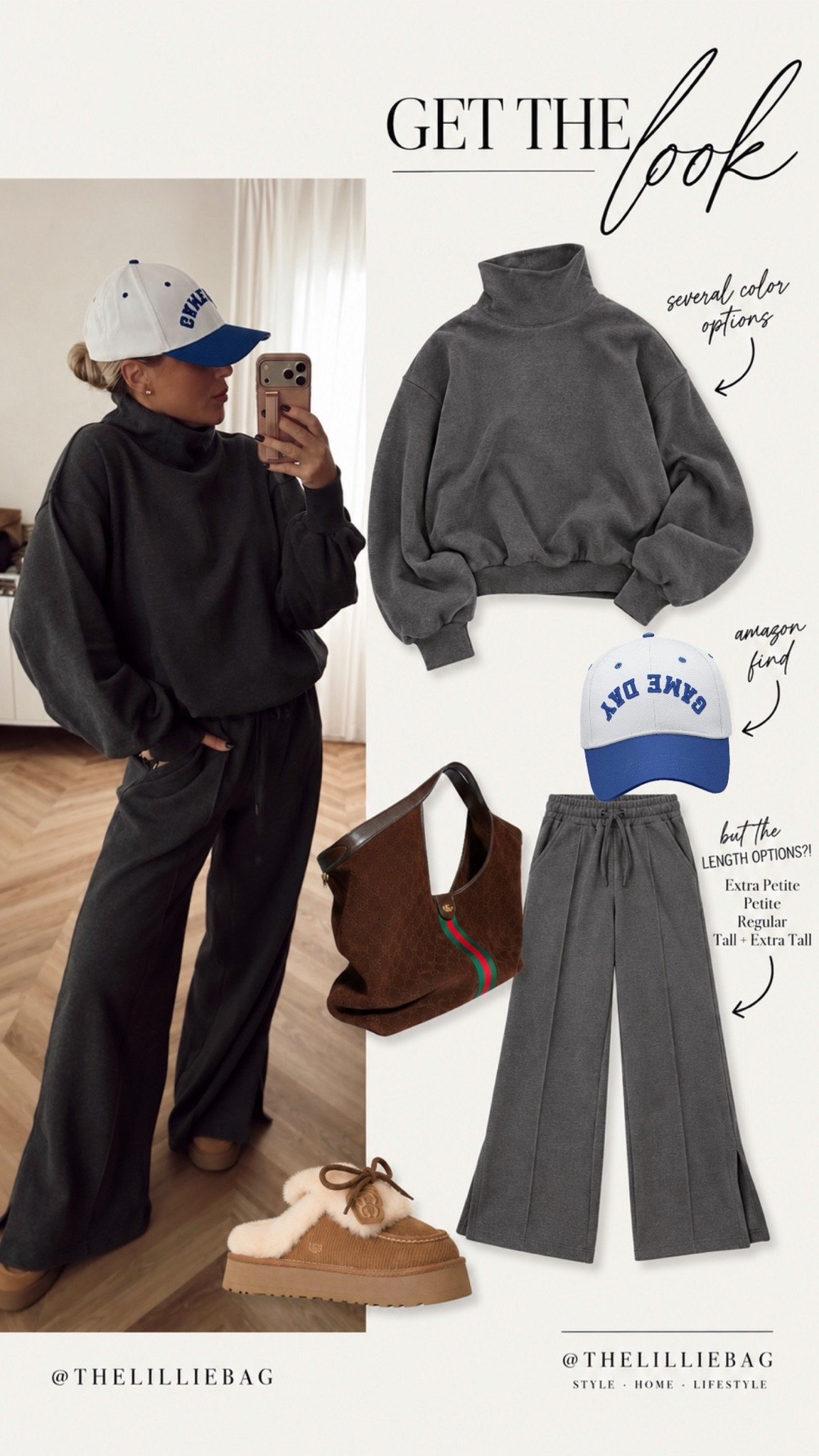 Ok I get the hype 😮‍💨 This set has officially become one of my FAVORITES. Thick waistband, beautiful substantial fabric, and the fit is 👌🏼But the LENGTH OPTIONS?! Extra petite, petite, regular, tall + extra tall 🙌🏼 Finallyyyyy.

I’m 5’6” wearing Regular and the length is perfect on me. Linking my exact set + all the colors! 🤎


matching lounge set, women’s athleisure, petite pants, tall women’s pants, fall outfits

#LTKootd #LTKActive #LTKTravel