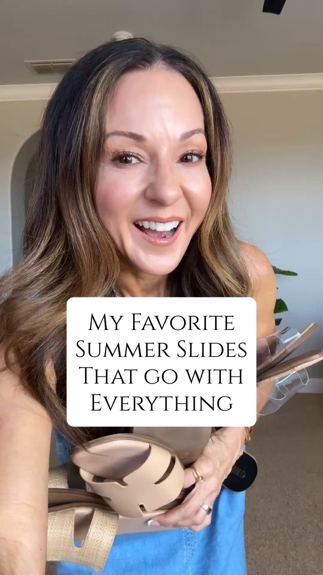 My favorite summer slides because they truly go with EVERYTHING. Dresses, denim, shorts, travel outfits…these are always an easy yes.

summer slides, everyday sandals, neutral sandals, comfortable slides, summer shoes, casual sandals, vacation shoes, travel sandals, easy summer outfits, women’s sandals, summer style, EverydayHolly

#LTKSeasonal #LTKOver40 #LTKootd