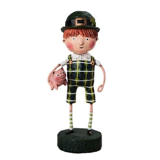 ESC Lori Mitchell St. Patrick's Day Spring Paddy O'Swine in Green Plaid Overalls Figurine, 5.75 I... | Amazon (US)