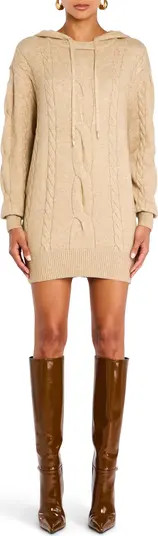 SER.O.YA Cab Cable Knit Hoodie Dress | Nordstrom | Nordstrom