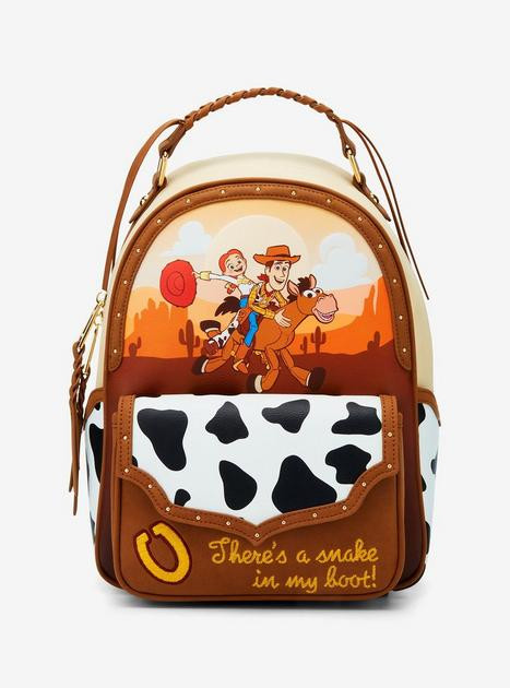 Disney Pixar Toy Story Woody, Jessie, and Bullseye Western Mini Backpack — BoxLunch Exclusive | BoxLunch