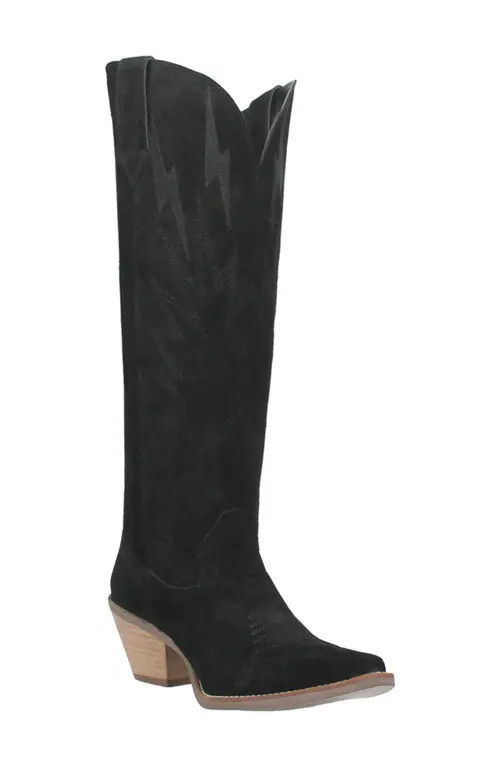 Dingo Thunder Road Cowboy Boot in Black at Nordstrom, Size 9.5 | Nordstrom