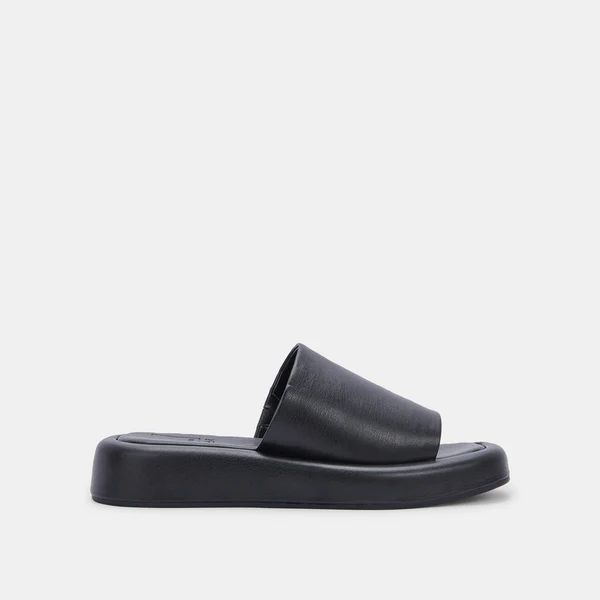 ROSCO SANDALS IN BLACK STELLA | DolceVita.com