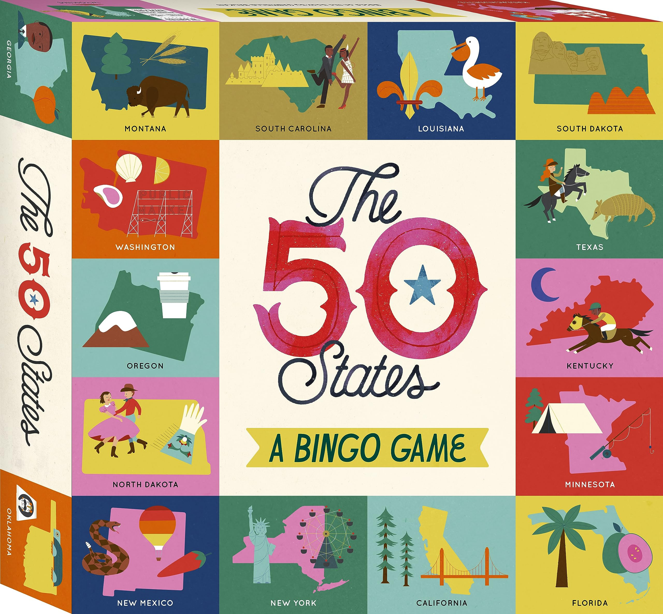 Kaddo The 50 States Bingo Game: A Bingo Game for Explorers | Amazon (US)