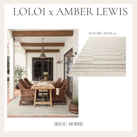 Gorgeous neutral outdoor rug from Loloi x Amber Lewis

#LTKsalealert #LTKstyletip #LTKhome