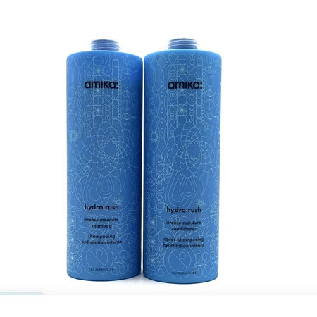 Amika Hydro Rush Intense Moisture Shampoo & Conditioner 33.8 oz Duo | Walmart (US)