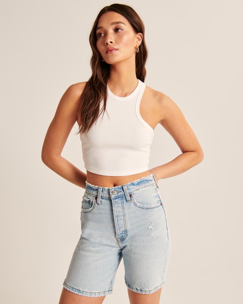 Cropped Essential Scuba Tank | Abercrombie & Fitch (US)