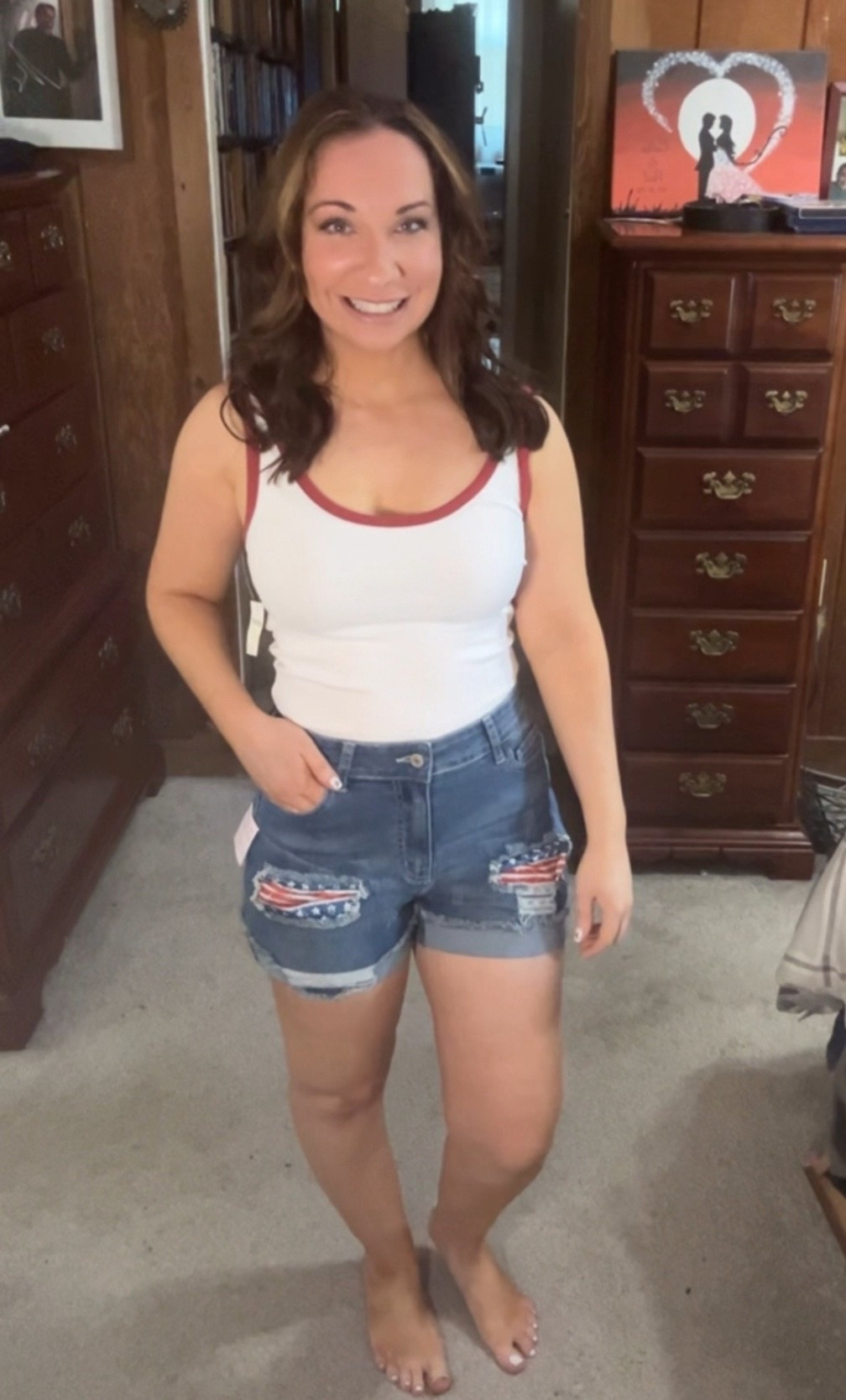 Easy Fourth of July ootd 

#LTKPetite #LTKSeasonal #LTKFindsUnder50