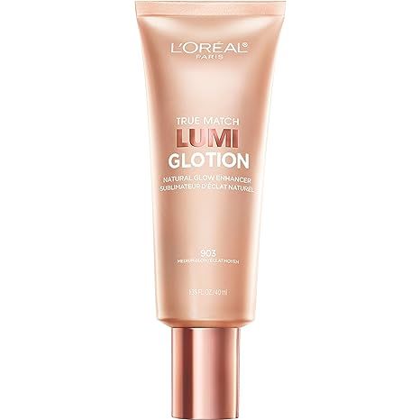 L'Oreal Paris Makeup True Match Lumi Glotion Natural Glow Enhancer Lotion, Medium, 1.35 Ounces | Amazon (US)