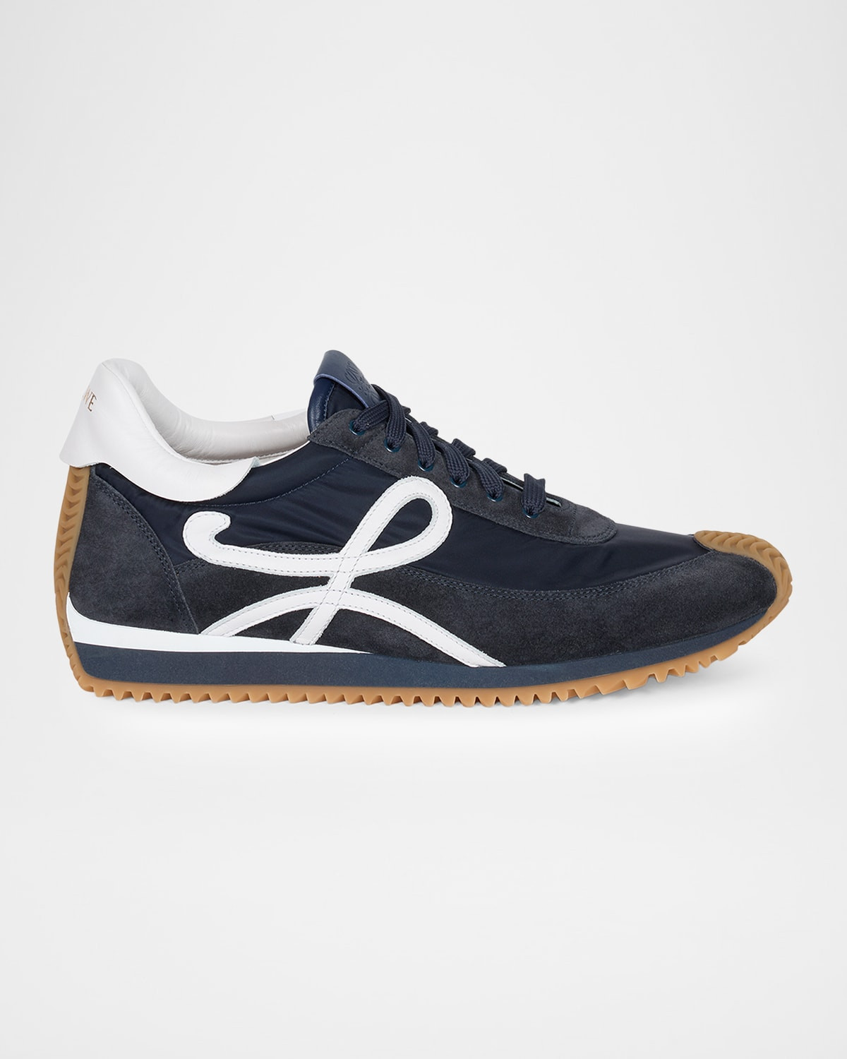 Men & apos;s Flow Runner Nylon and Suede Sneakers | Neiman Marcus