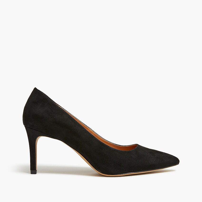 Sueded heel pumps | J.Crew Factory