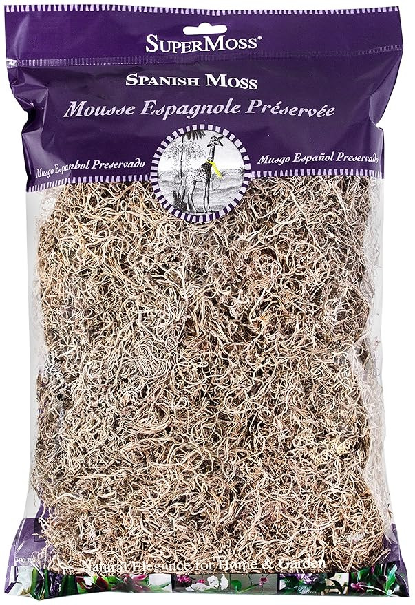 SuperMoss (26911) Spanish Moss Dried, Natural, 8 Ounces | Amazon (US)