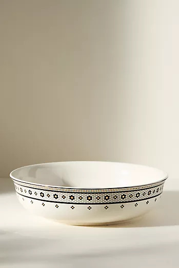 The Bistro Tile Stoneware Candy Bowl: Halloween Edition | Anthropologie (US)