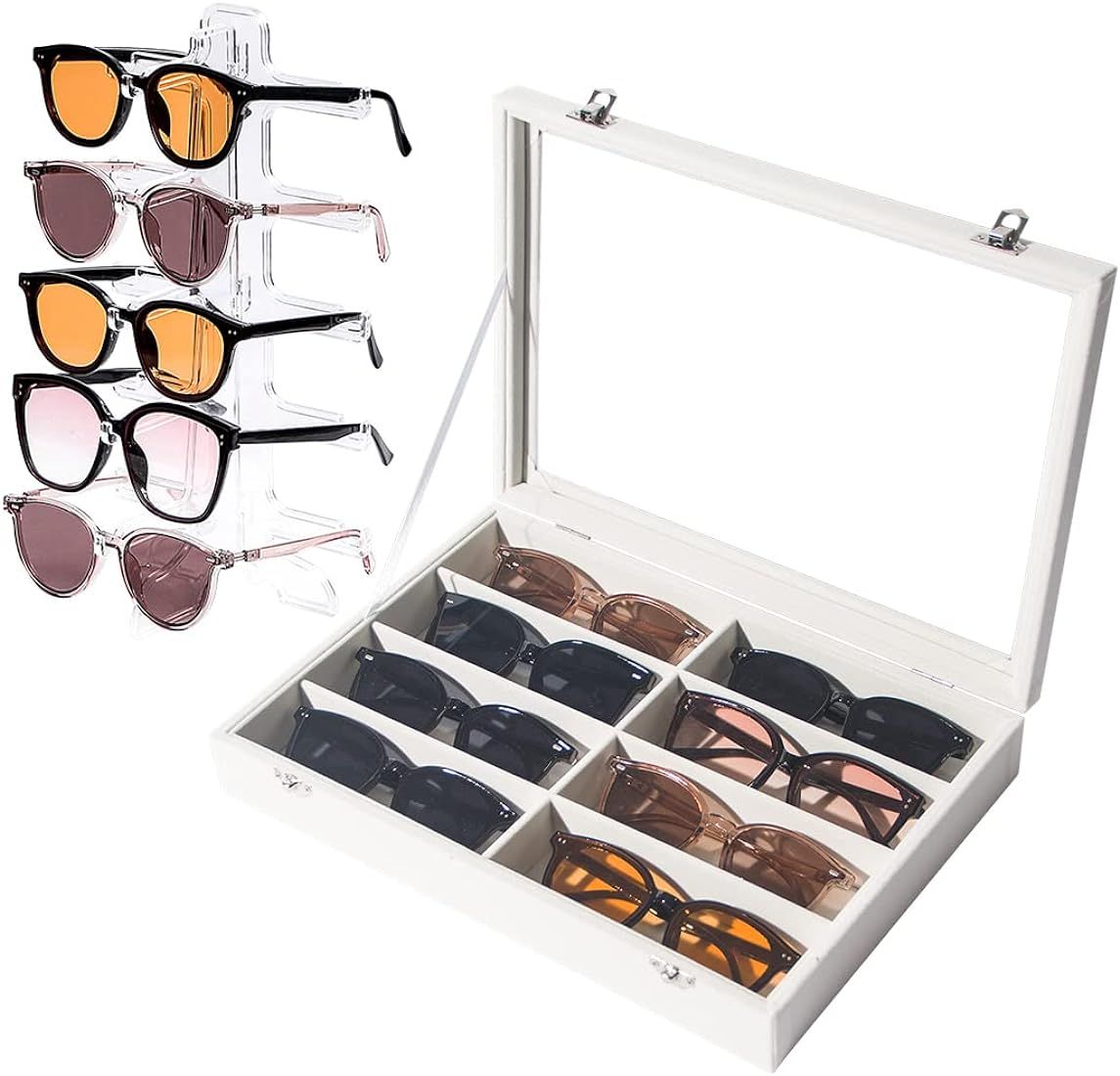 Pangkeep Sunglass Eyeglass Organizer | Amazon (US)