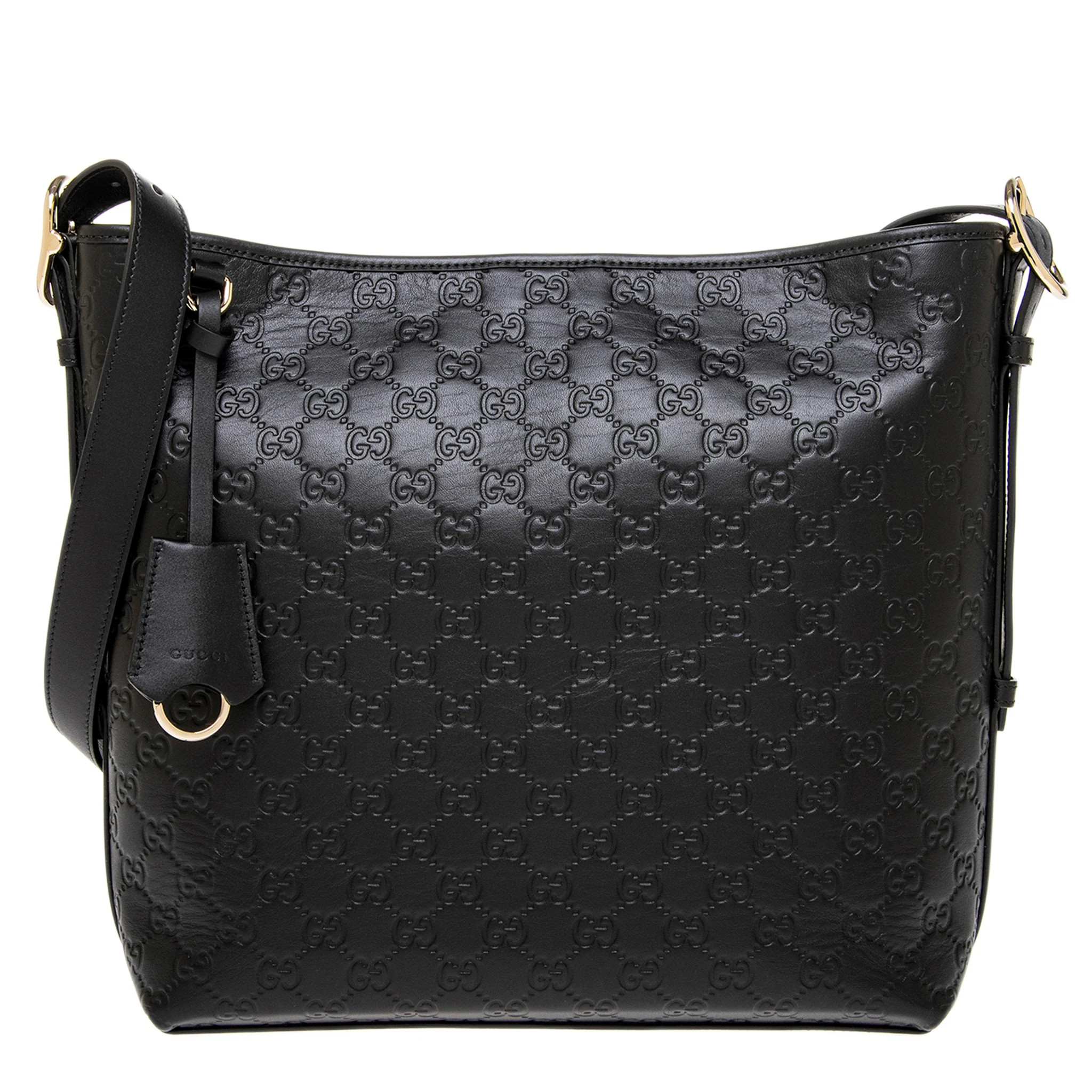 Gucci GG Emblem Large Shoulder Bag | Overstock