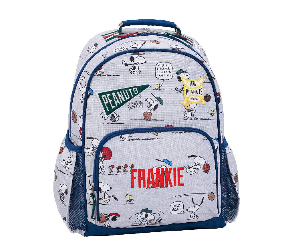 Mackenzie Peanuts® Snoopy® Sports Backpack | Pottery Barn Kids