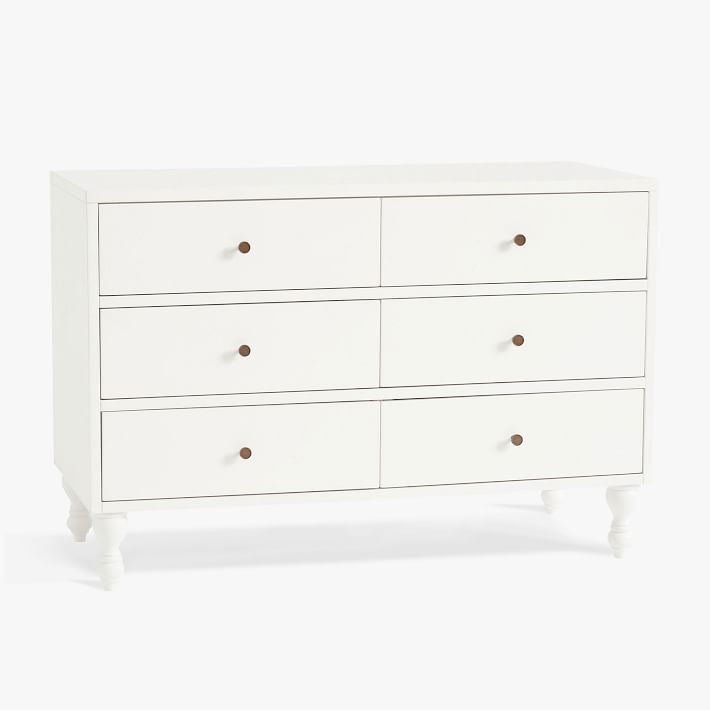 Bellevue 6-Drawer Wide Dresser | Pottery Barn Teen