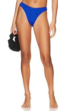 Bond Eye Christy Bikini Bottom in Lapis Shimmer from Revolve.com | Revolve Clothing (Global)
