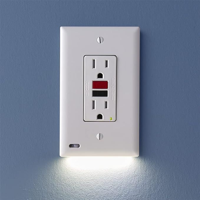 Single - SnapPower GuideLight 2 [For GFCI Outlets] - Replaces Plug-In Night Light - Electrical Re... | Amazon (US)