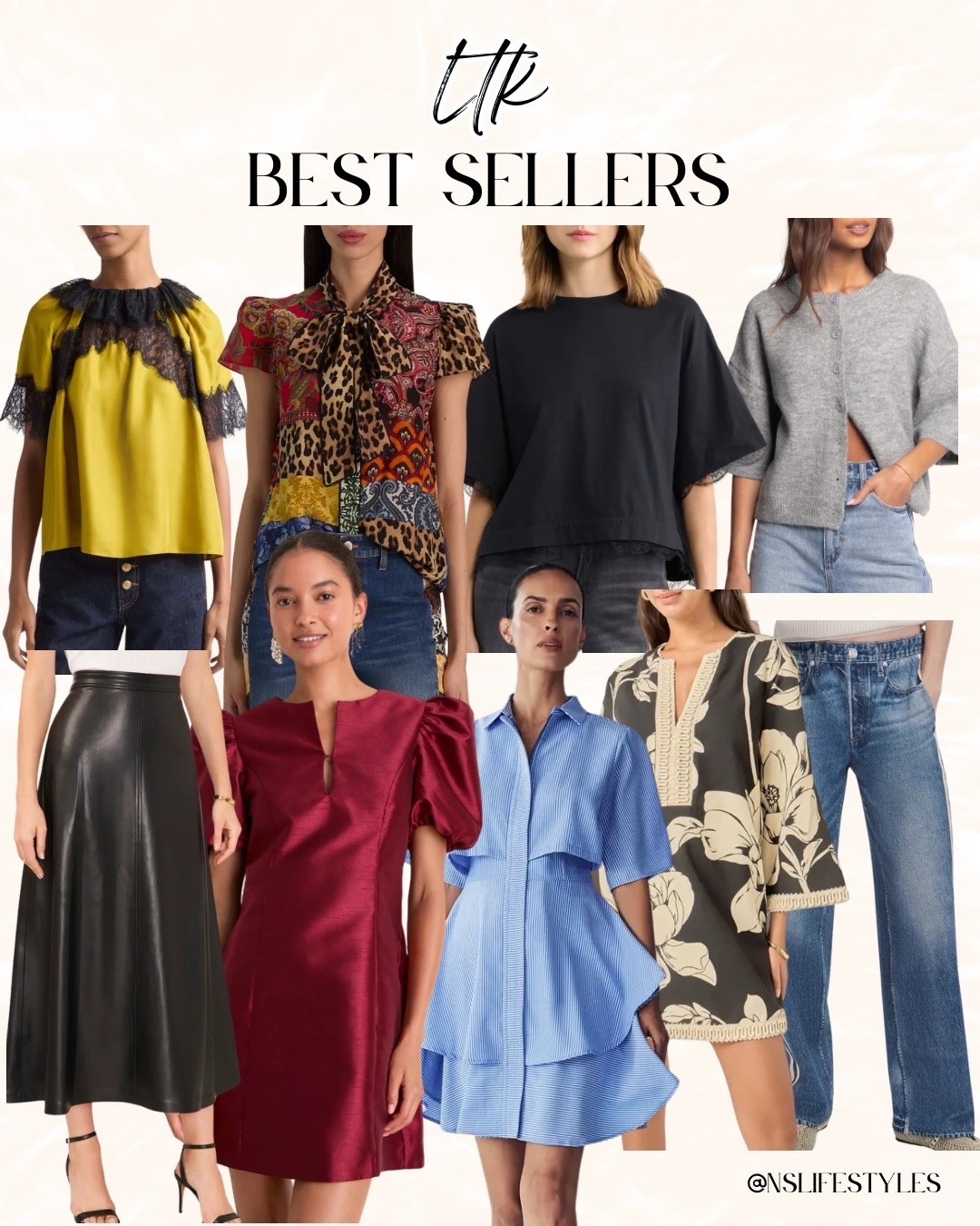 Sharing this week’s top best sellers you all are loving! 💖

From chic statement tops and versatile denim to polished mini dresses and sophisticated leather skirts, these elevated wardrobe staples seamlessly transition your everyday closet. ✨

#LTKbestsellers #StyleInspo #WardrobeStaples #LTKfashion #OOTD #LTKshopper

#LTKootd