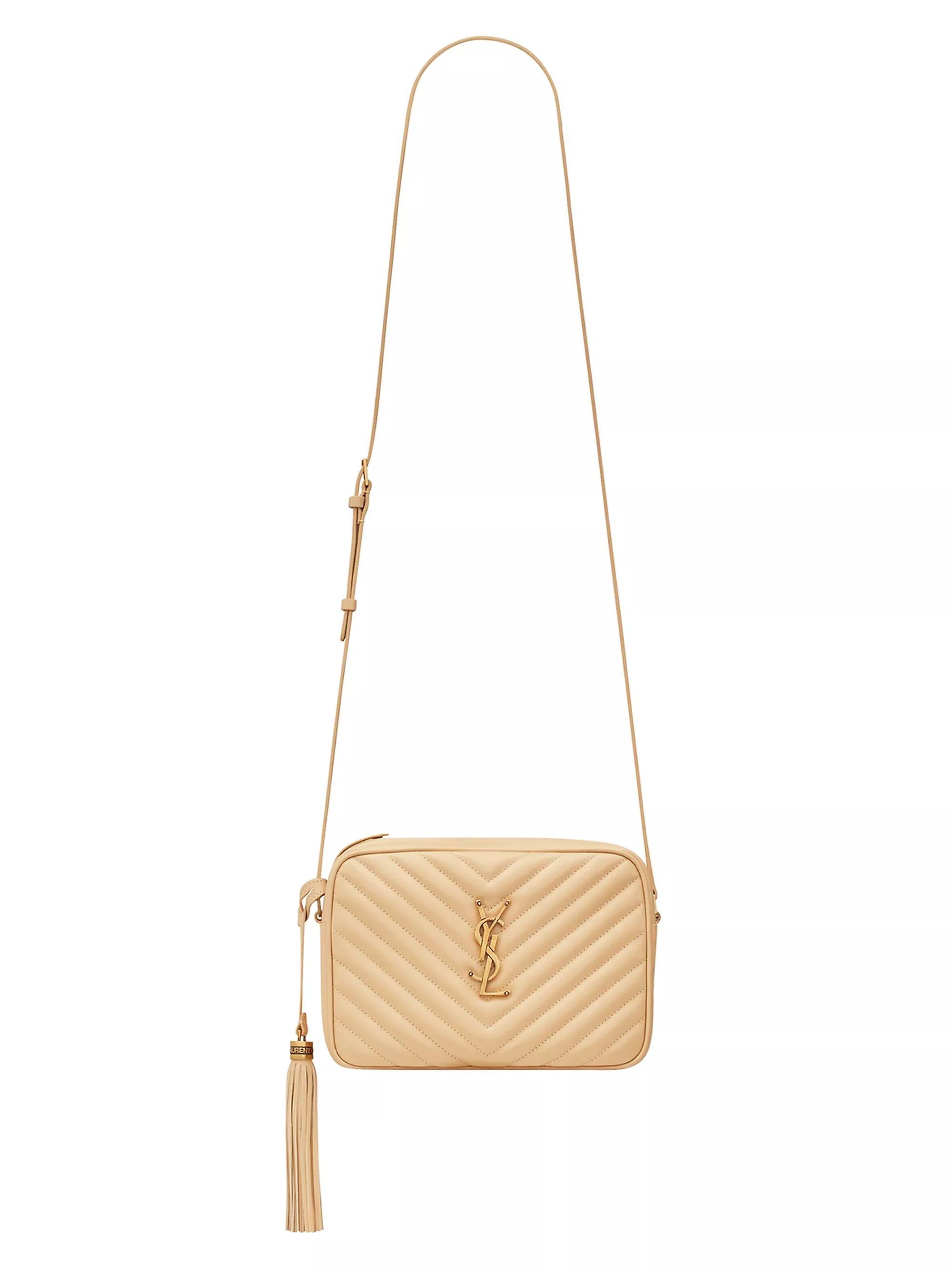 Shop Saint Laurent Lou Camera Bag In Quilted Leather | Saks Fifth Avenue | Saks Fifth Avenue