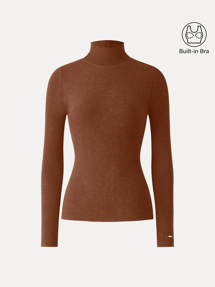 MaxWarm Turtleneck Long Sleeve Brami | OGLmove