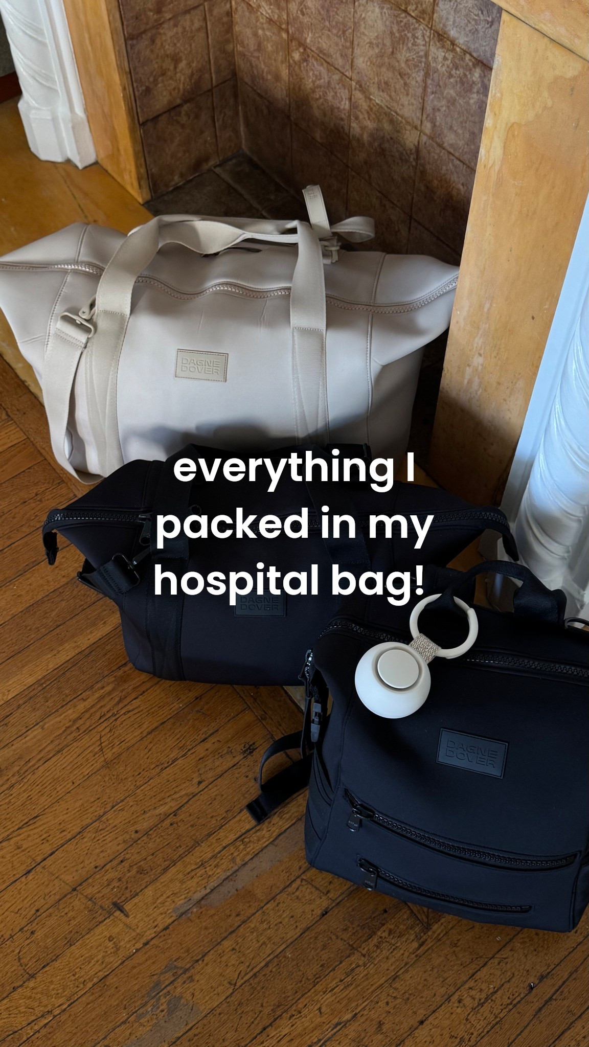 first time mom and I used everything in my bag! 🤍