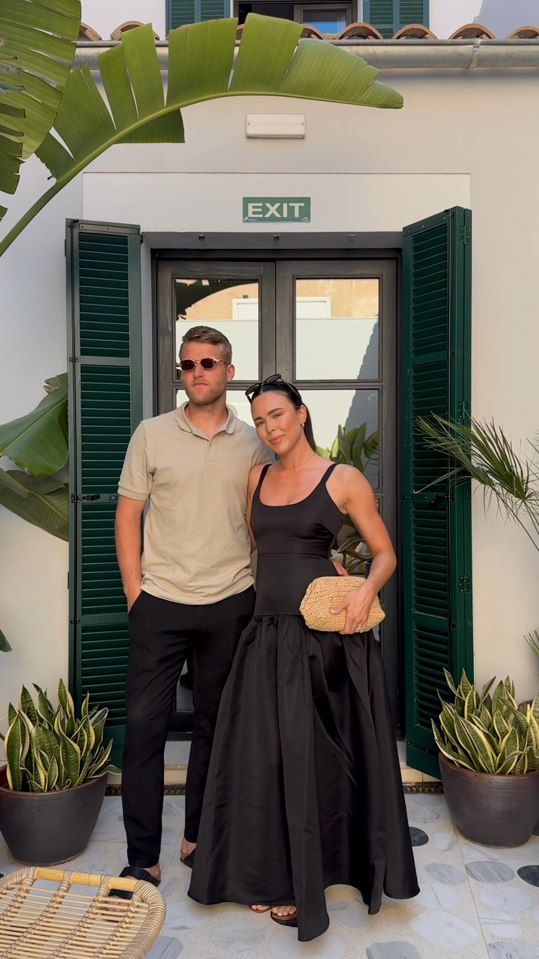 couple outfits we wore in Mallorca 🇪🇸 

European summer, Mallorca, Palma, holiday looks, black dress, linen, Dissh. 
,4th & Reckless, mango man, husband outfits 

#LTKsummer #LTKeurope #LTKmens