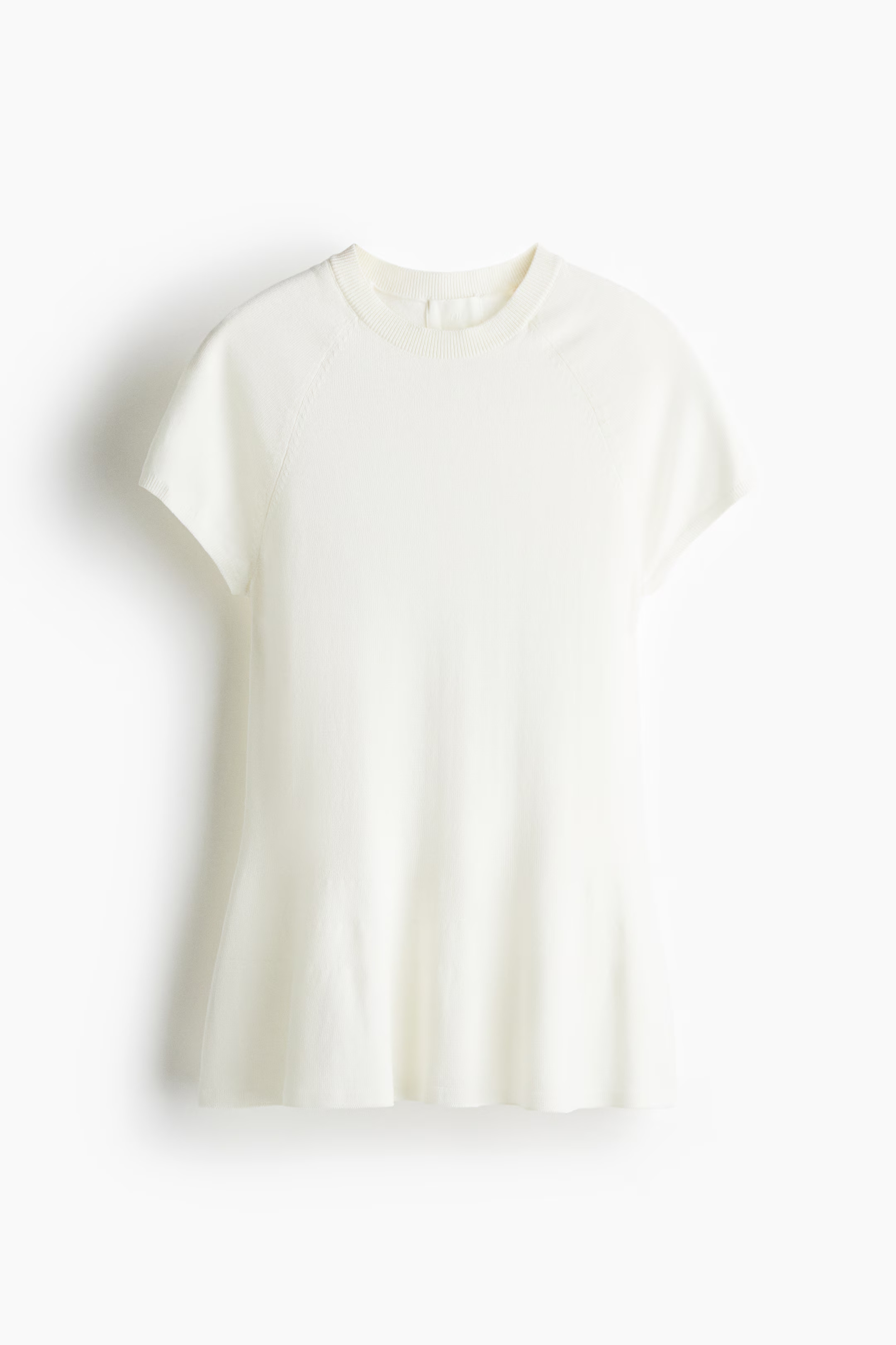 Fine-knit peplum top | H&M (US + CA)