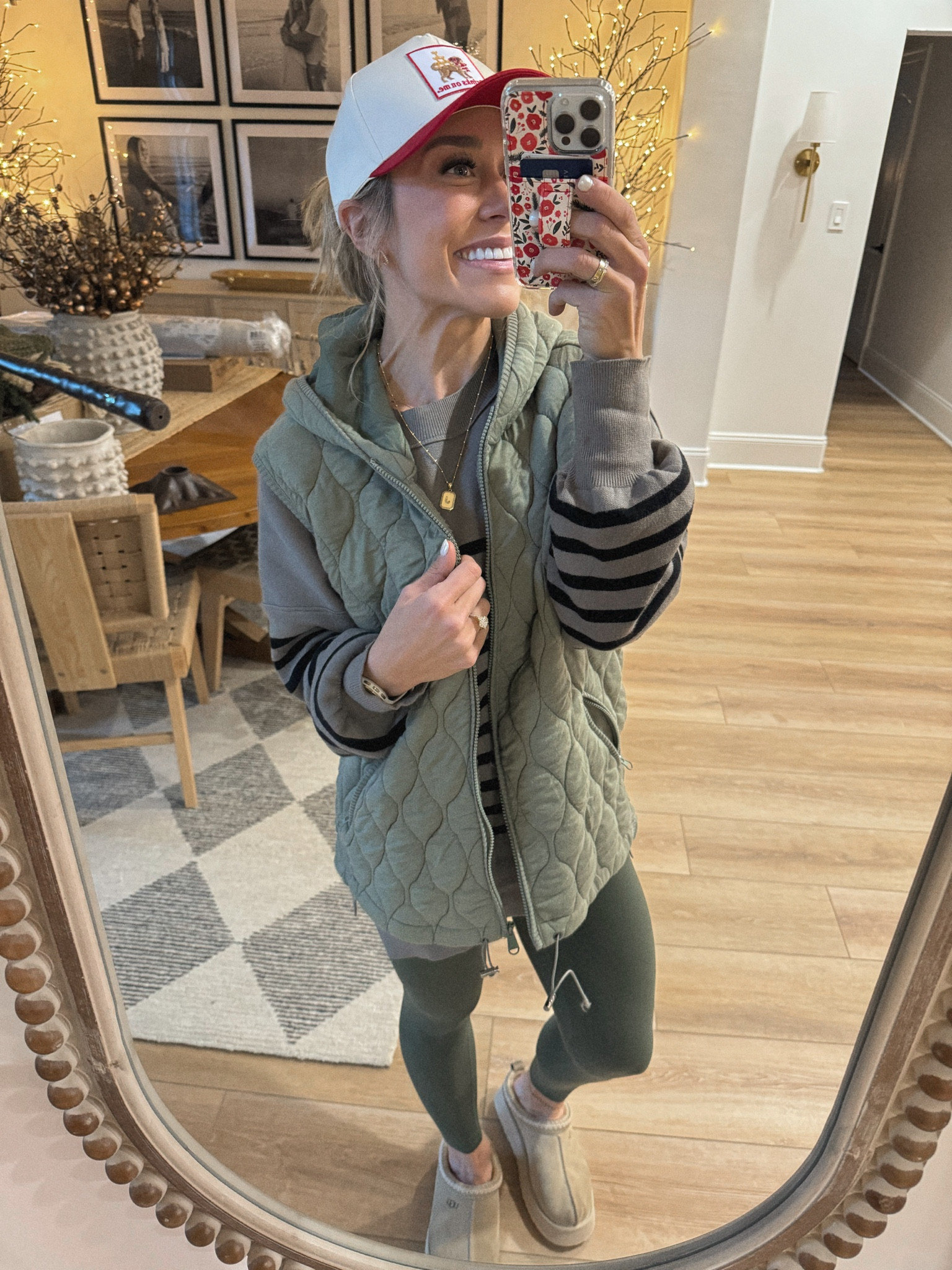 Quilted Amazon vest🤎🪴 in the small! Midweight / hooded / so comfy! Other colors as well! ☺️ 

For her / cozy / neutrals / amazon fashion / ootd / Holley Gabrielle 

#LTKSeasonal #LTKStyleTip #LTKFindsUnder100