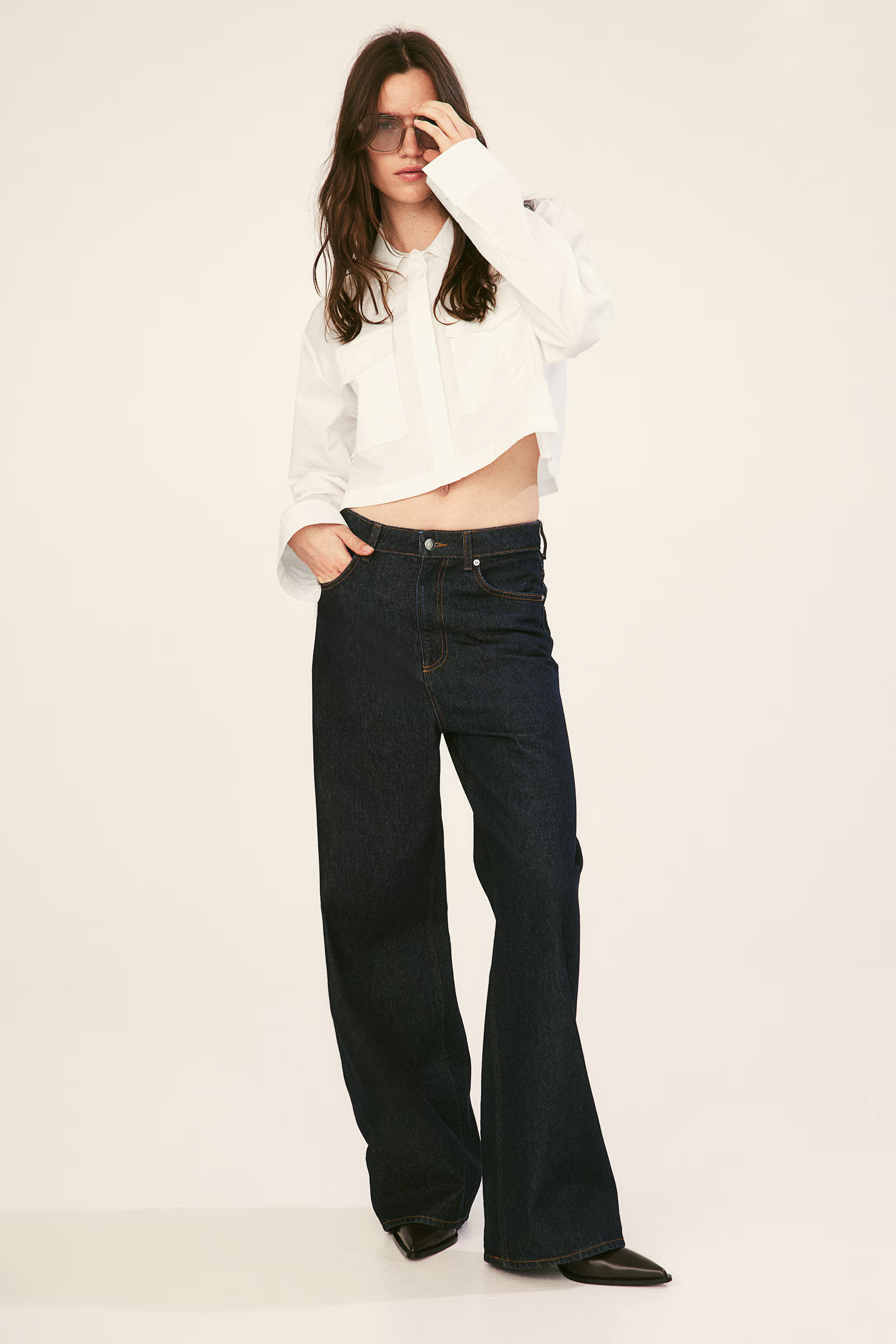 Cropped Cargo Shirt | H&M (US + CA)