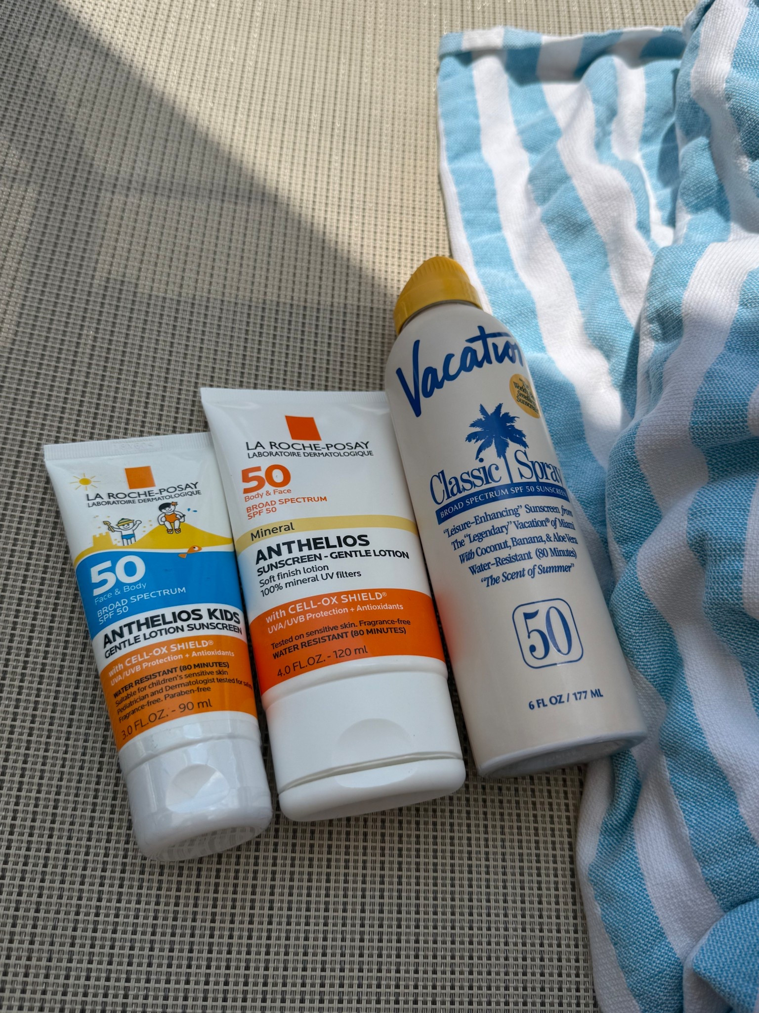Sunscreen that I’m loving for the kids & I this summer ☀️