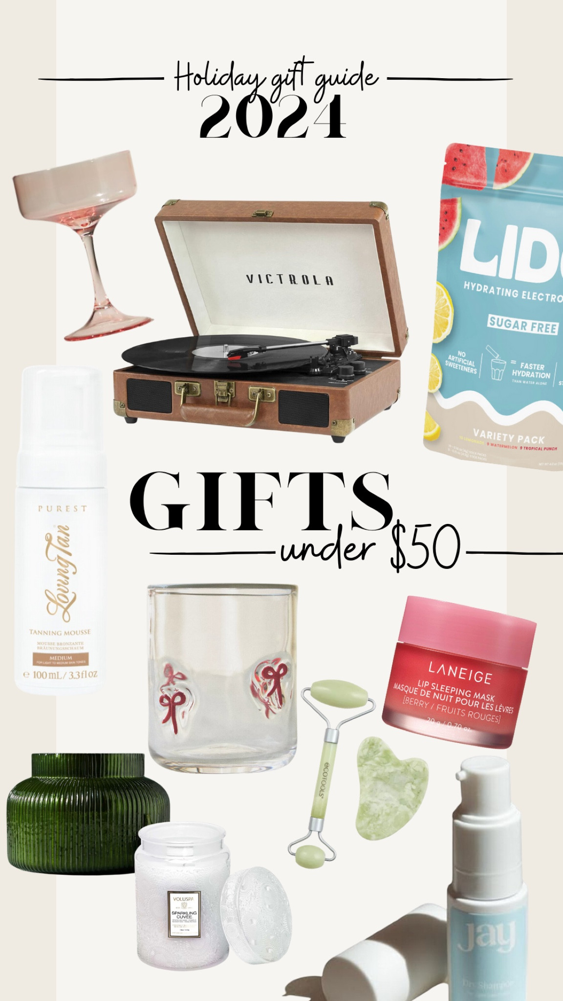 2024 Holiday Gift Guide!

Gifts under $50.

#giftguide #giftsunder50 #anthro #laneige #amazon

#LTKGiftGuide #LTKHoliday