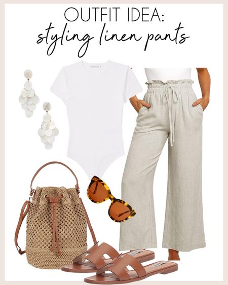 How to style linen pants for spring! 

#springstyle

Linen pants. Spring style. Affordable spring style. Neutral spring outfit idea  

#LTKSeasonal #LTKfindsunder100 #LTKstyletip
