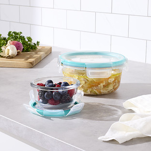 Snapware® 1 c. Round Glass Food Storage | The Container Store
