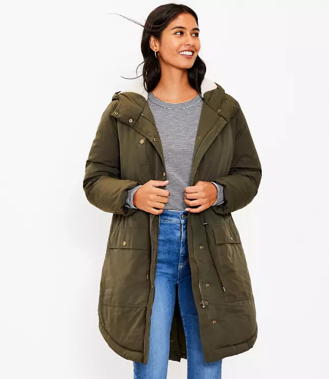 Duvet Coat | LOFT