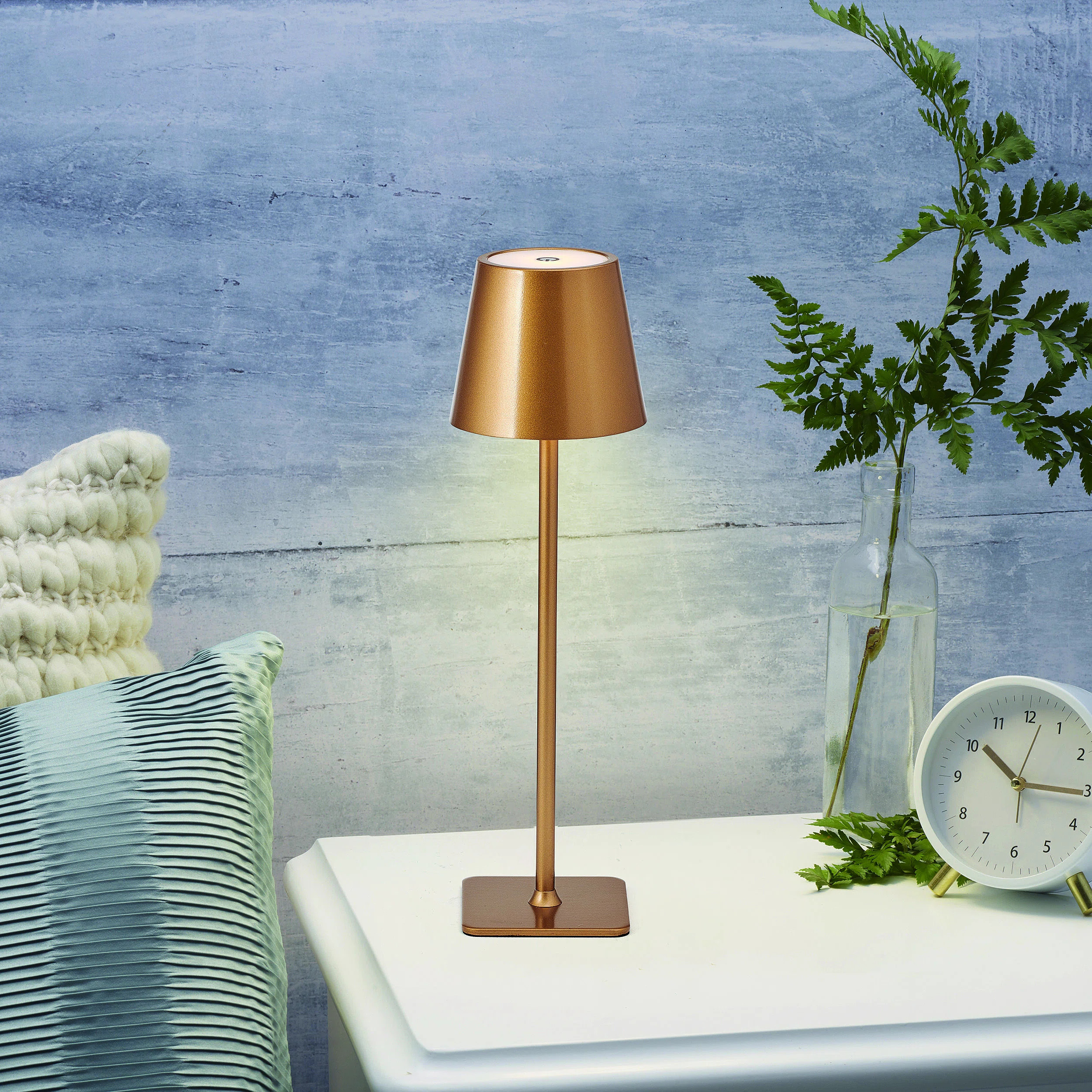 Mikasa LED Rechargeable Lamp, 14.8 Inch | Wayfair North America