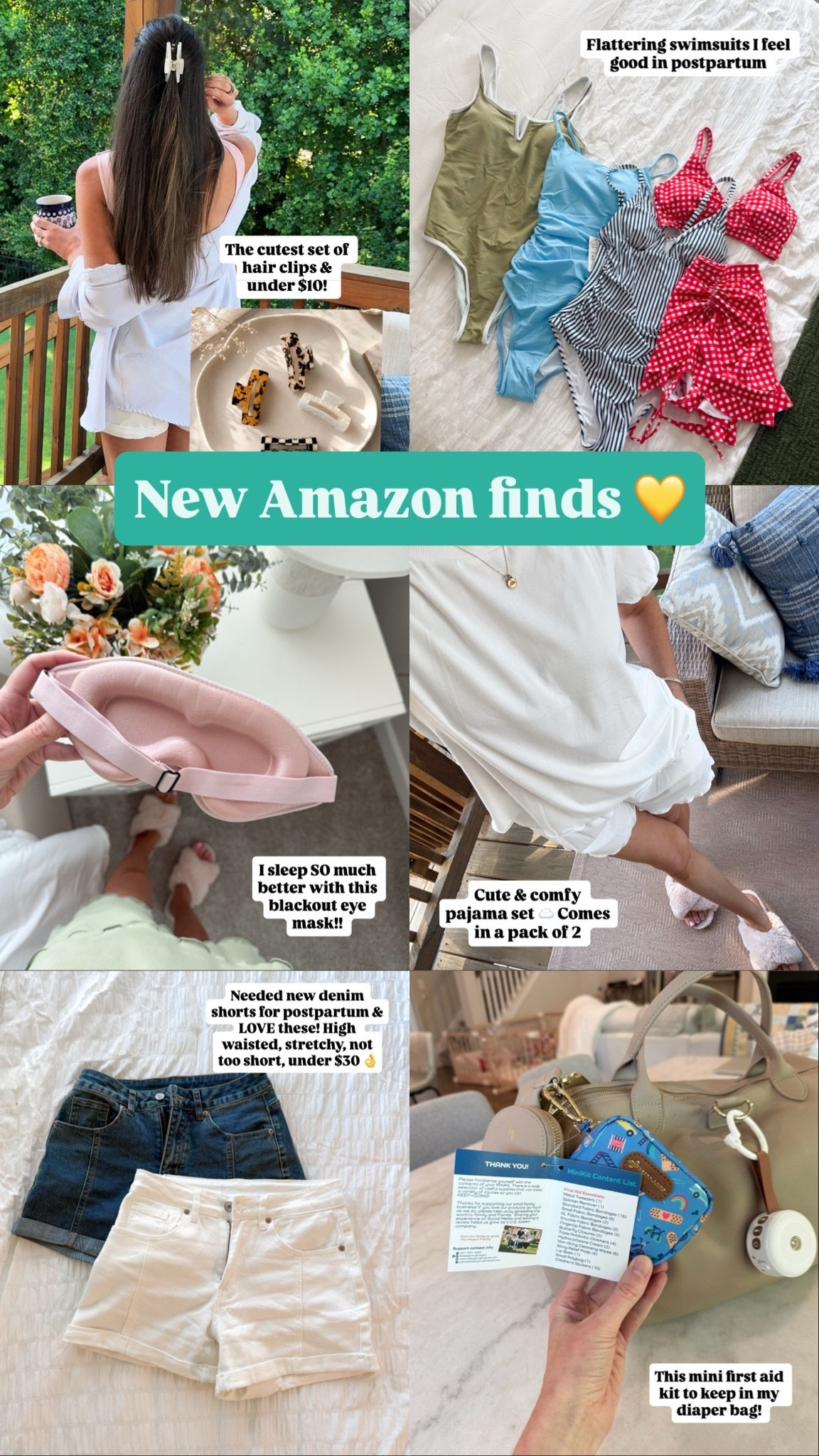 New Amazon finds that make me feel happy 💛