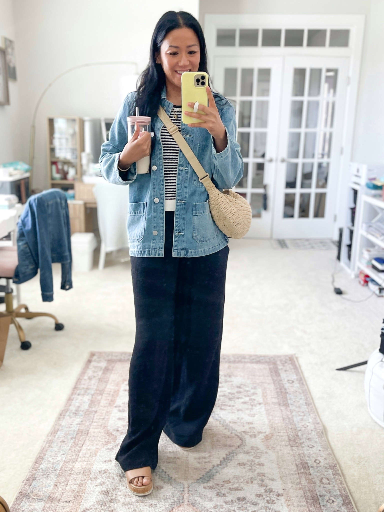 Size small jacket
Size XS pants
Sandals are true to size


#LTKSaleAlert #LTKFindsUnder50 #LTKSeasonal