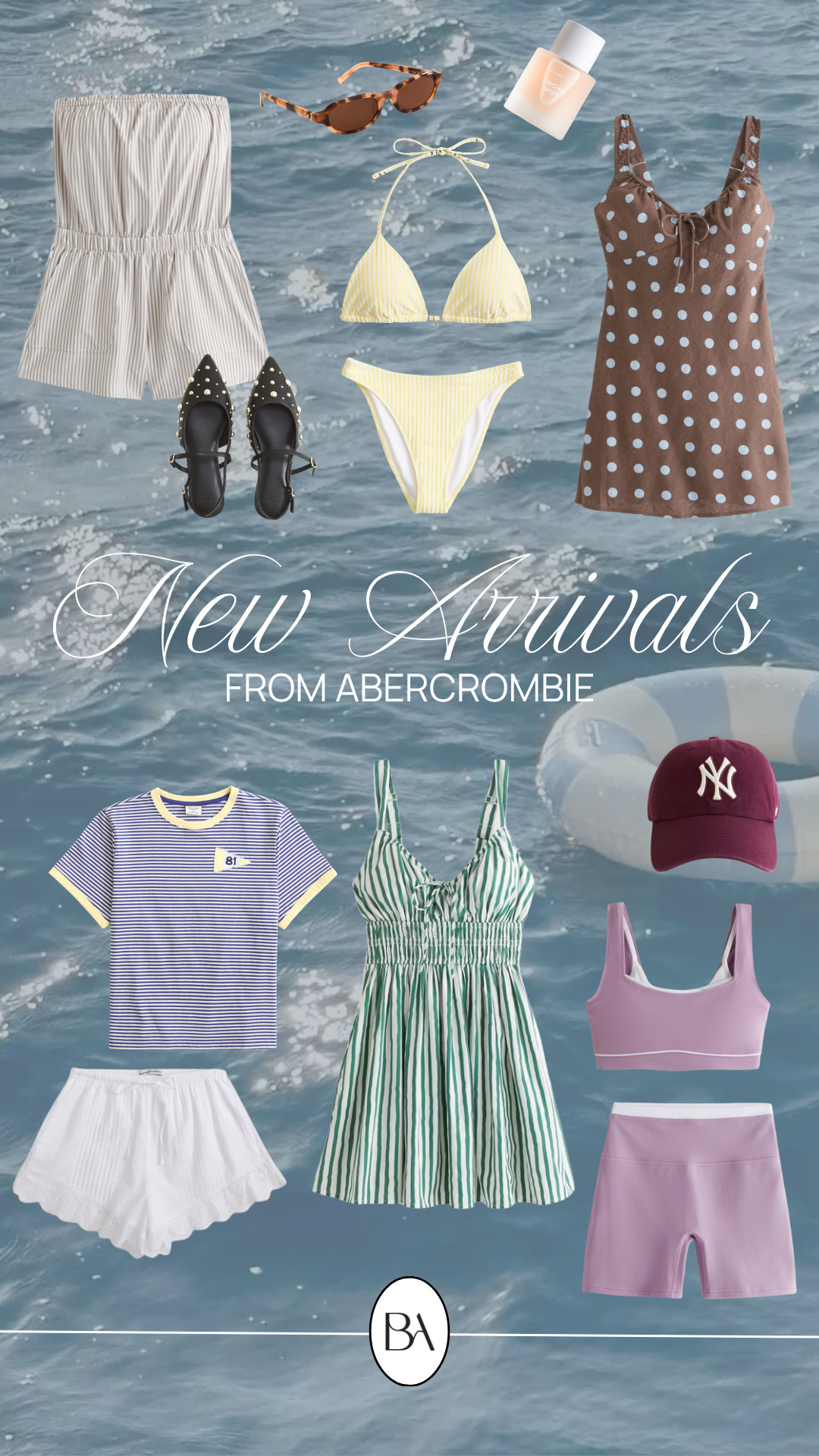 Abercrombie new arrivals for summer!

summer swim, bikini, mini dress, workout set, romper, shorts, hats, sunglasses 

 #LTKgrwm #LTKootd #LTKSwim