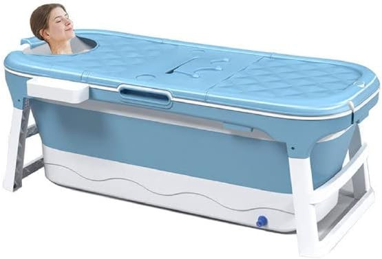 W WEYLAN TEC 54 inch Luxury Extra Large Foldable Bath Tub Bathtub for Toddler Children Twins Adul... | Amazon (US)