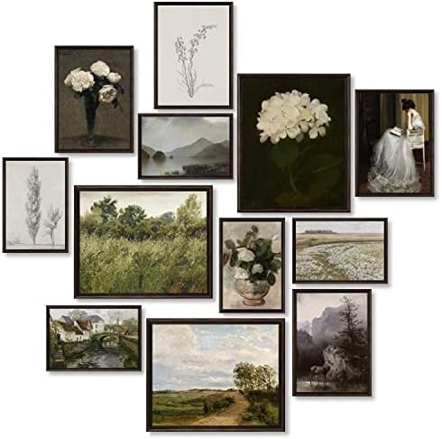 97 Decor Vintage Posters for Room Aesthetic - Vintage Wall Art Decor, French Country Decor, Cotta... | Amazon (US)