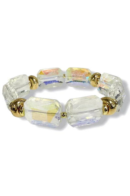 Kristalize X TWT Clear Stretch Bracelet | The Willow Tree
