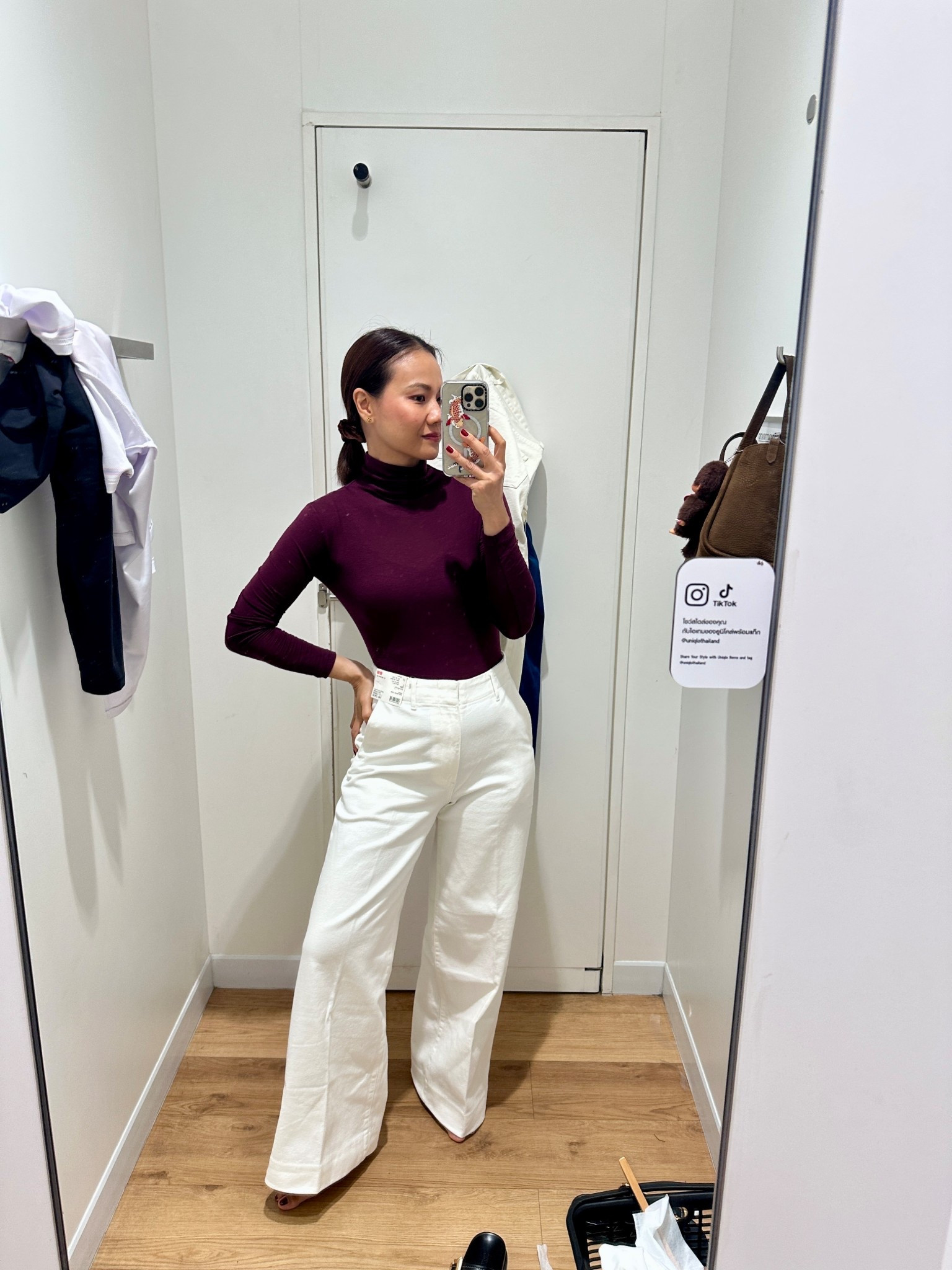 Uniqlo Cashmere heat tech! I bought 5!!! So comfy and not thick at all.  #uniqlo 

#LTKmomlife #LTKSeasonal #LTKSaleAlert