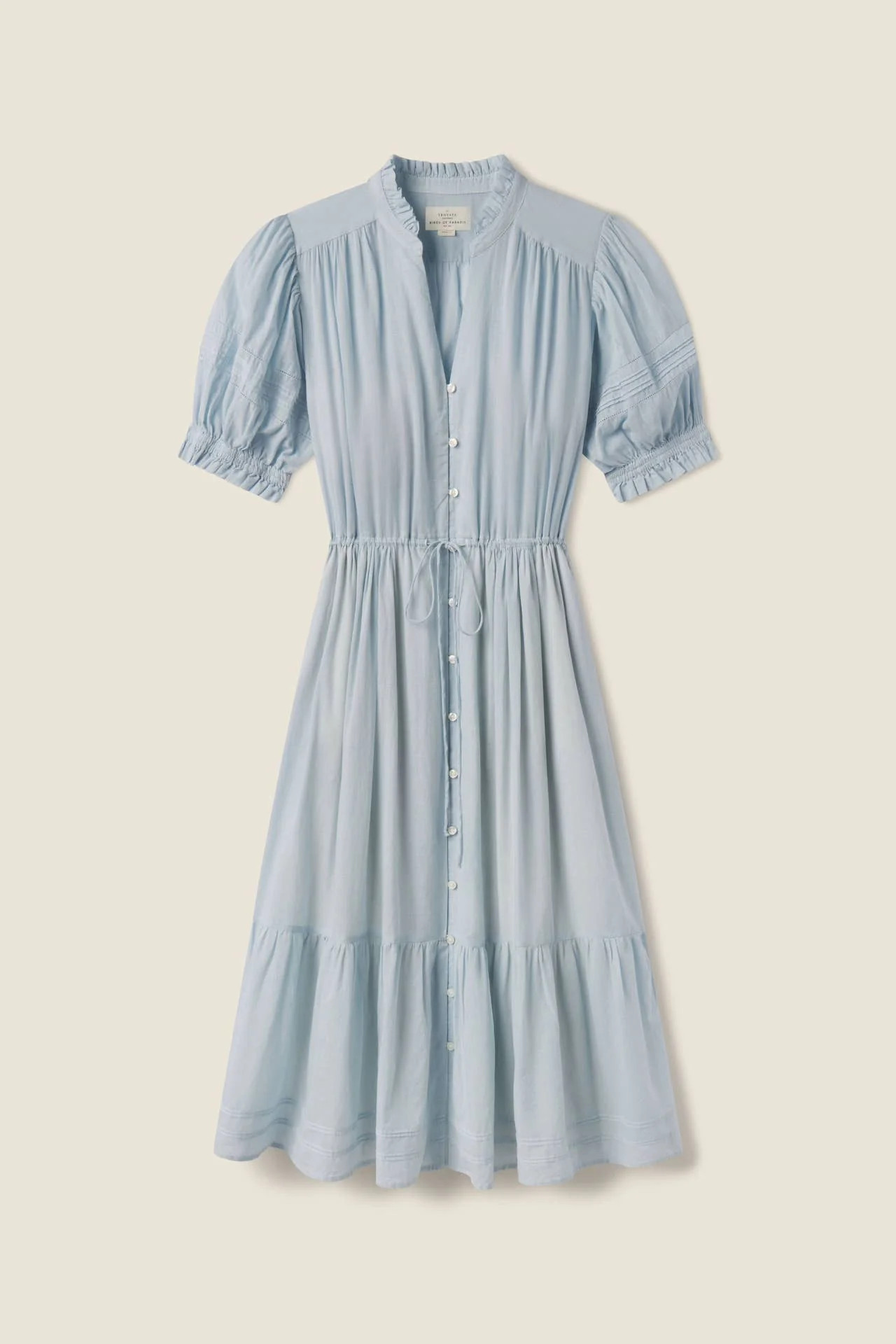 Berenice Dress Cloud Houndstooth | TROVATA