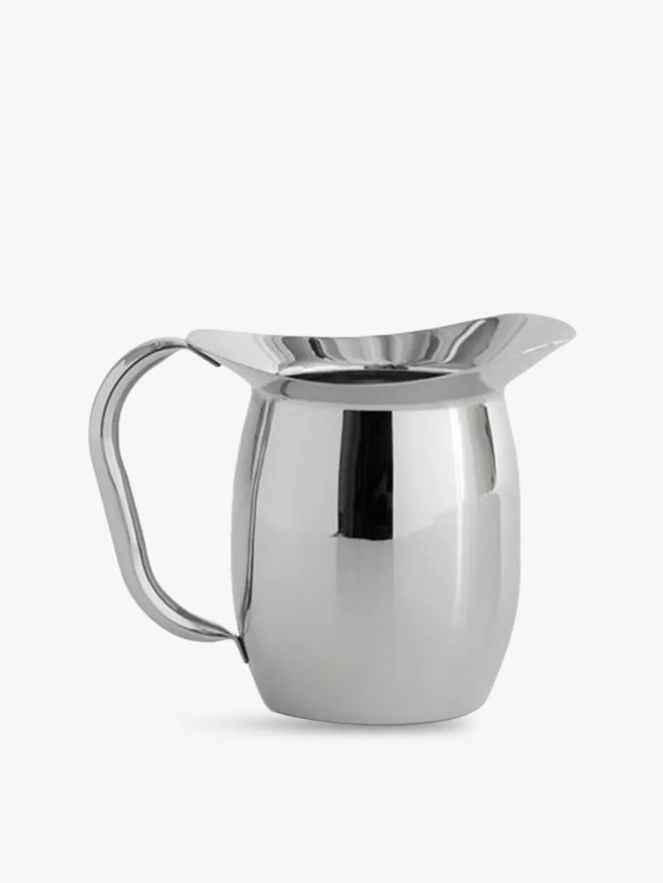 Indian Wide-Spout Stainless-Steel Pitcher | Selfridges