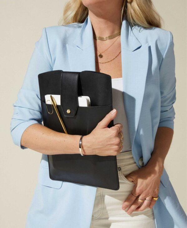 The Daily Cactus 'Leather' Laptop Clutch - the fileist | Lindsay Albanese