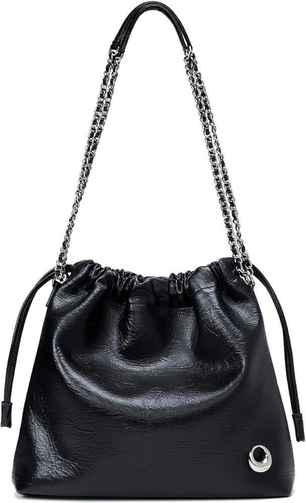LA FESTIN Leather Large Shoulder Bag for Women, Cute Crossbody Purse & Handbag, Perfect for Datin... | Amazon (US)