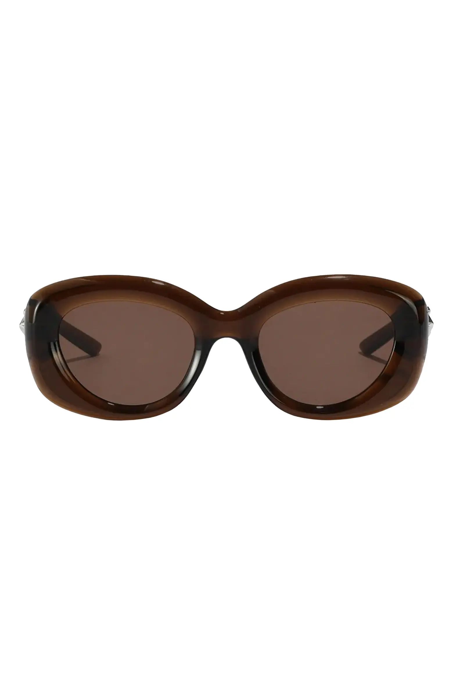 Bianca 54mm Polarized Round Sunglasses | Nordstrom