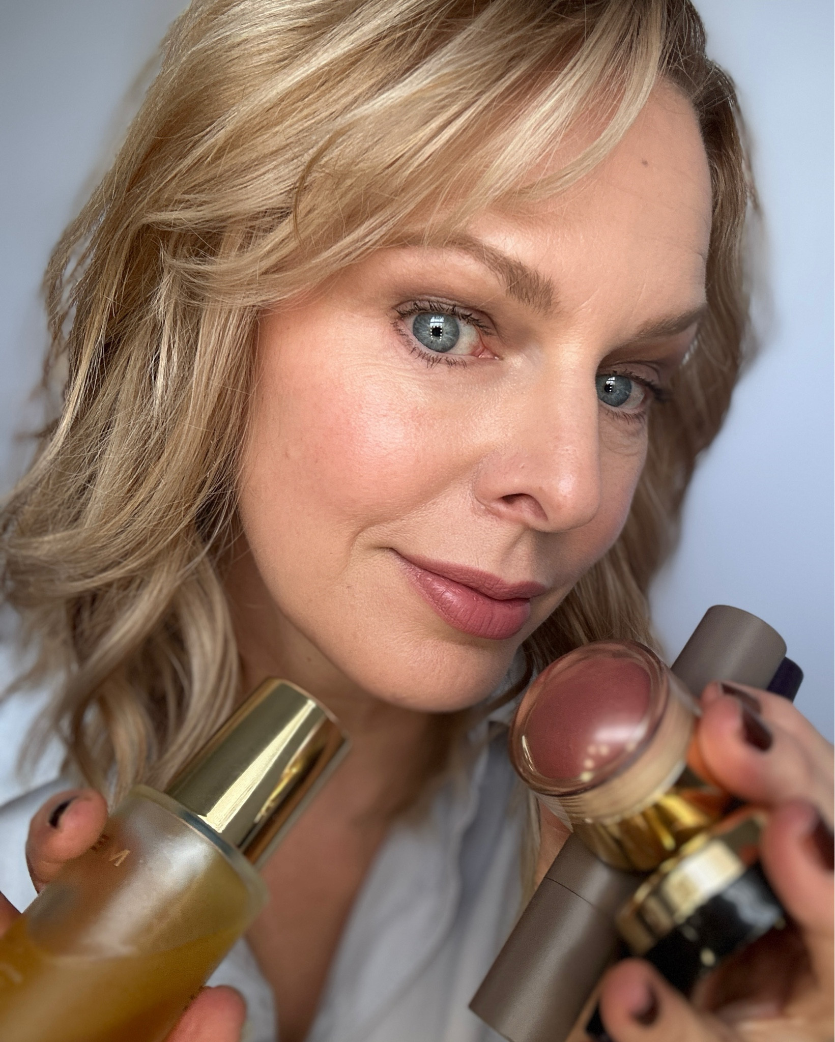 Merit says “We believe in creating impossible-to-mess-up products that are designed to meet the reality of your daily routine”. Simple. Minimalist. Vegan, cruelty-free clean beauty. This is their only SALE of the year. 
Wearing Merit solo shadow in Nelson, Signature Lip in Baby, Flush Balm in Cheeky, Charlotte Tilbury lipliner in Pillow Talk

#LTKBeauty #LTKOver40 #LTKSaleAlert